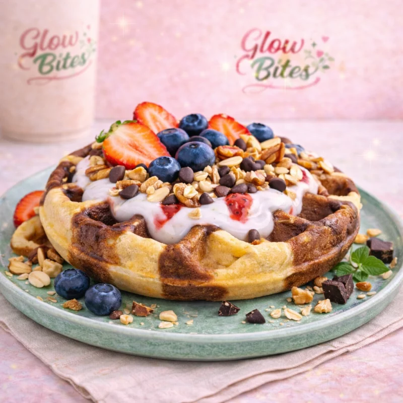 Berry Yogurt Waffle 